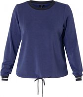 YEST Gaia Sweatshirt - Marine Blue - maat 40