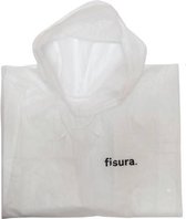 Fisura Regenponcho 101 X 127 Cm Eva Wit/transparant One-size