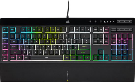 Corsair K55 RGB Pro XT Qwerty Gaming Toetsenbord