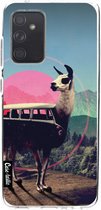 Casetastic Samsung Galaxy A52 (2021) 5G / Galaxy A52 (2021) 4G Hoesje - Softcover Hoesje met Design - Llama Print