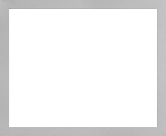 Homedecoration Misano - Cadre photo - Format photo - 65 x 77 cm - Argent mat