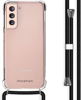 iMoshion Hoesje Geschikt voor Samsung Galaxy S21 Hoesje Met Koord - iMoshion Backcover met koord - Transparant