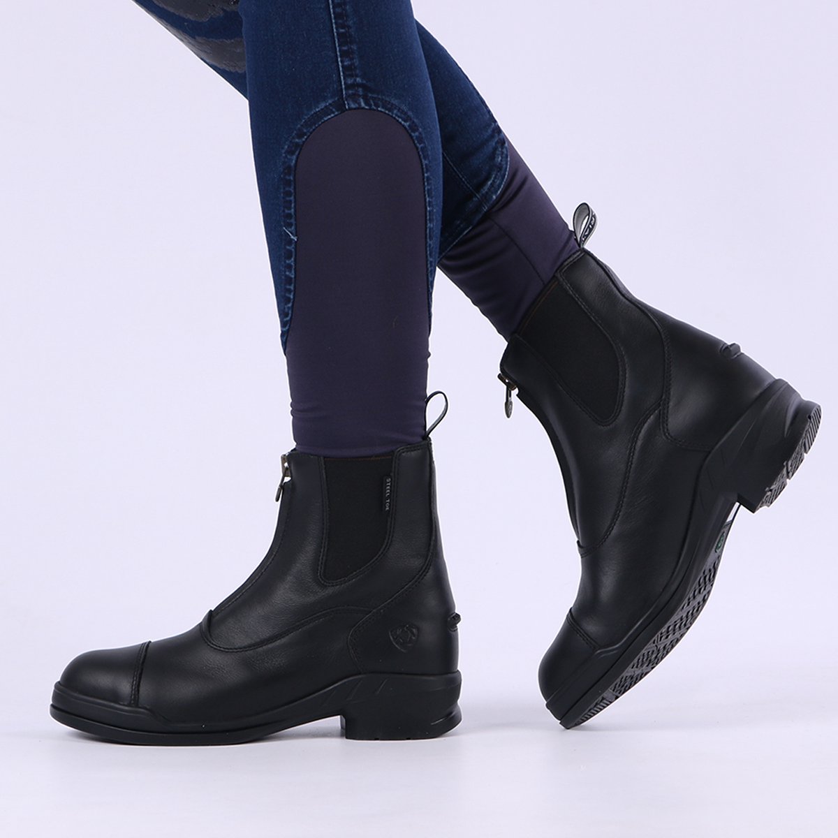 Bottes D'équitation Paddock Ariat Heritage IV – Femme – Cuir Noir – Taille US 8.5 (EU 39-40)