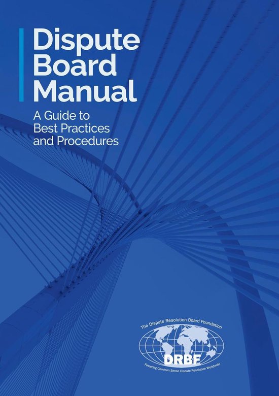 Dispute Board Manual - cover