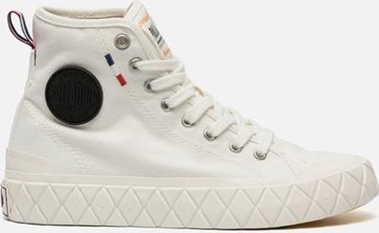 Witte PALLADIUM Hoge sneaker OVERLAB NEON PAMPA K | Omoda