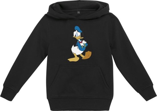 Disney Donald Duck Sweat à capuche/pull pour Kinder Donald Duck Pose Zwart