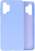 Lunso - Softcase hoes - Geschikt voor Samsung Galaxy A32 - Lavendel