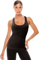 Intimidea Sporttop Active-fit Dames Polyamide/elastaan Zwart Maat L/xl