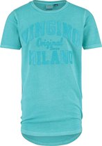 Vingino T-shirt Milano Jongens Katoen Blauw Maat 128