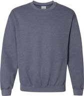 Gildan Zware Blend Unisex Adult Crewneck Sweatshirt voor volwassenen (Heather Sport Donkere Marine)