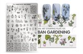 Moyra Moyra Stamping plate 105 - Urban Gardening