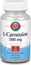 Kal L Carnosine 500 Mg 30 Caps
