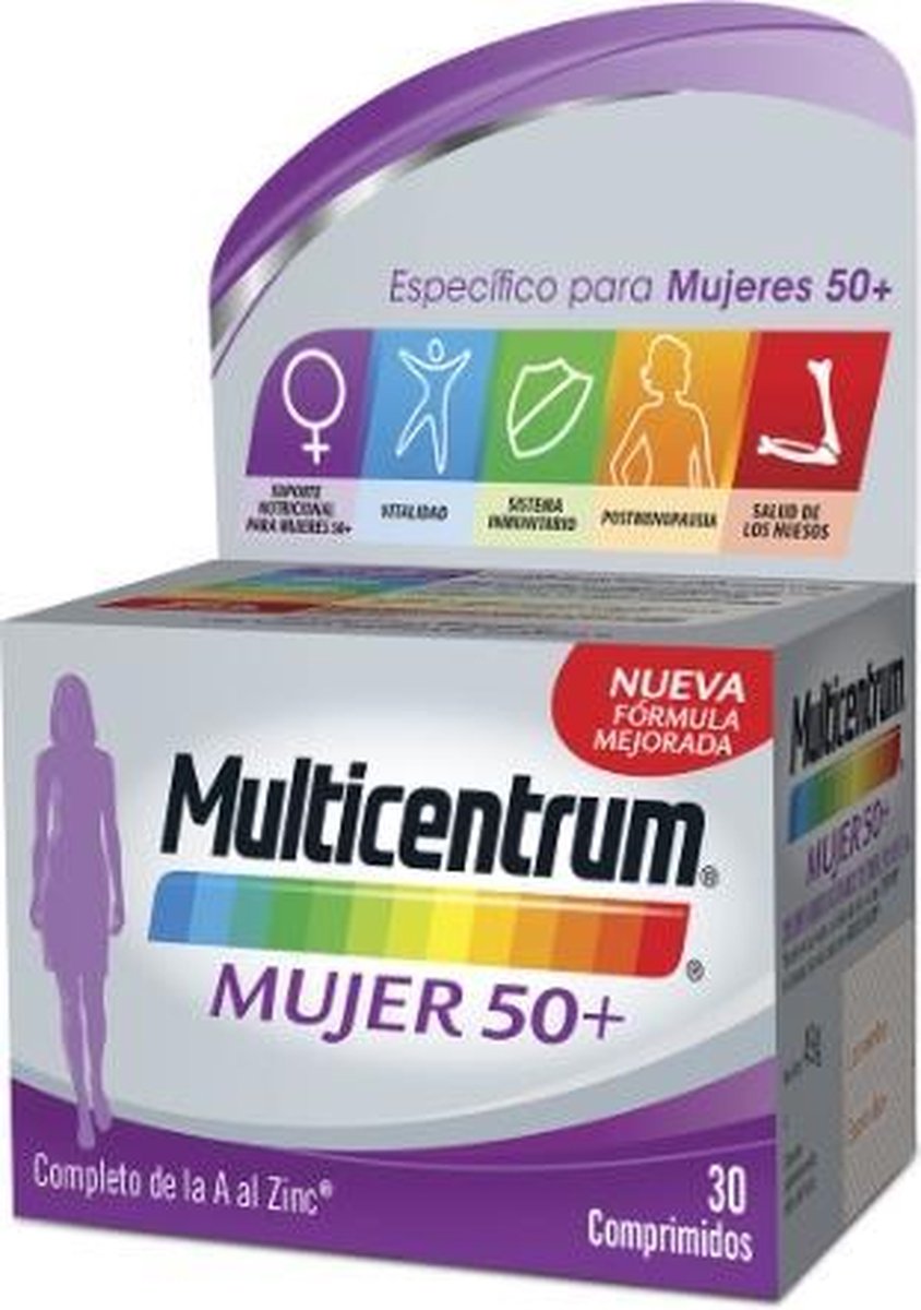 Multicentrum Woman 50+ 30 Tablets