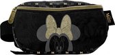 BeUniq Heuptasje Minnie Gold - 24 x 13 x 9 cm - Zwart