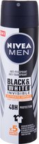 Nivea - Men Invisible Black & White Ultimate Impact - Spray Antiperspirant