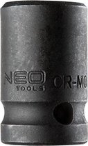 Neo Tools Krachtdop 16mm 1/2 Aansluiting CrMo Staal 38mm Hoog DIN 3129 TUV M+T
