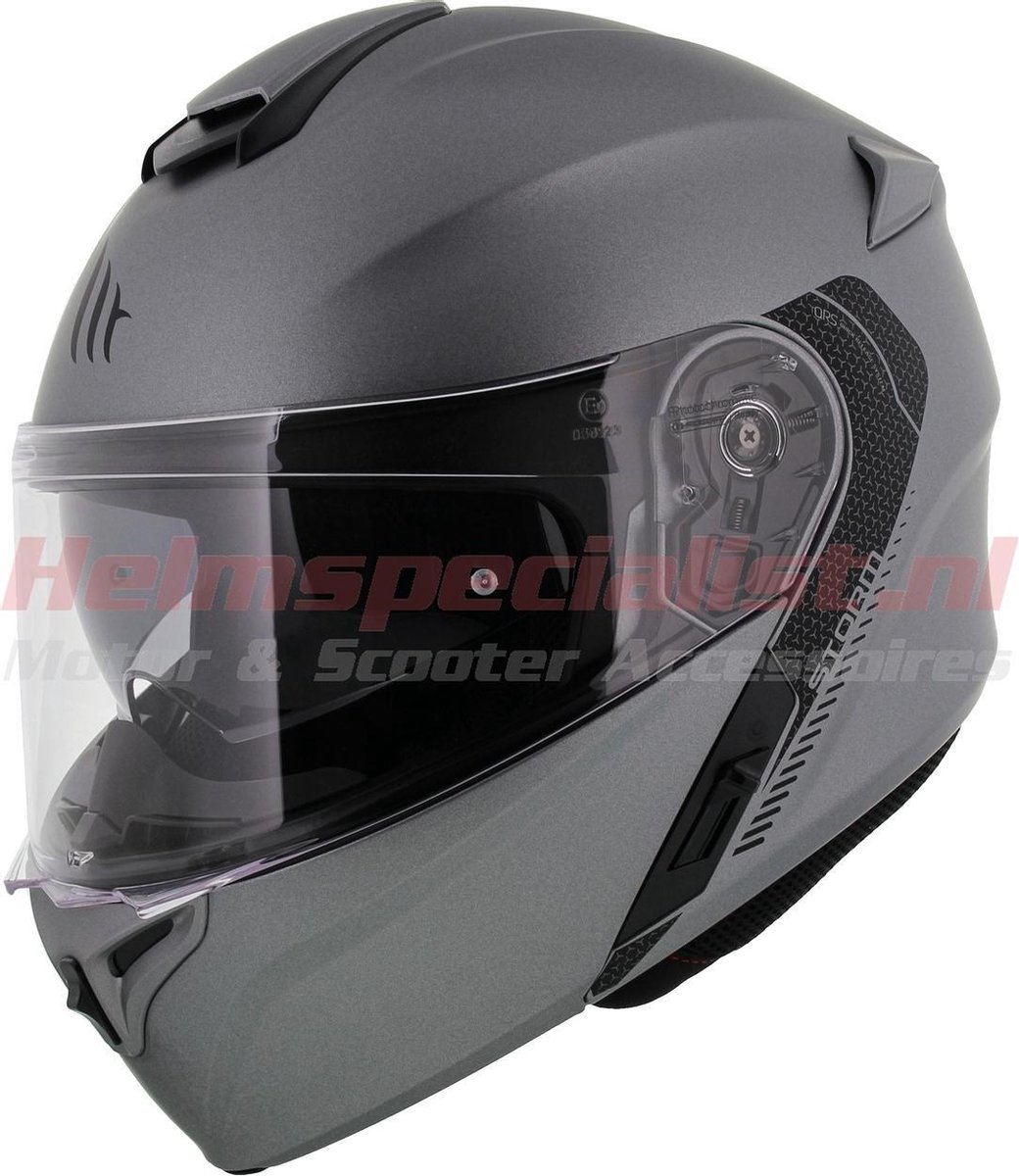 MT Storm SV systeemhelm mat titanium XL