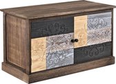 Schoenenkast Fargelanda 75x37x45 cm meerkleurig
