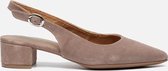 Tamaris Slingback pumps taupe - Maat 37