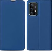 iMoshion Slim Folio Book Case Samsung Galaxy A52(s) (5G/4G) hoesje - Donkerblauw