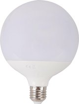 LED Lamp - Igan Lido - Bulb G120 - E27 Fitting - 18W - Warm Wit 3000K - Wit