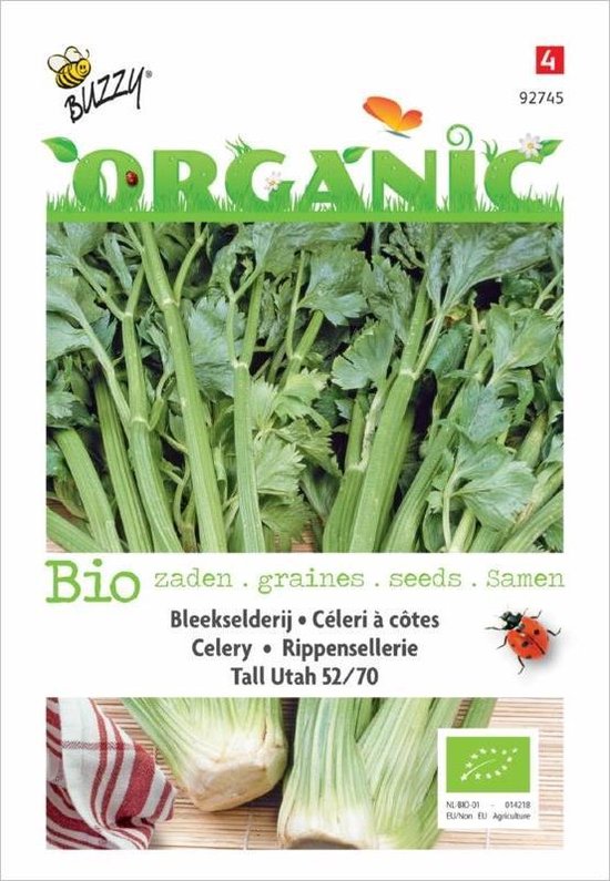 Buzzy Organic – Bleekselderij Tall Utah 52/70 (BIO)