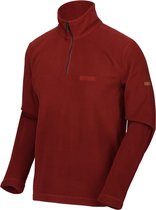 Elgrid fleece met een gemiddeld gewicht en halve rits van Regatta voor heren, Outdoorjas, pittig rood