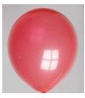 Ballon rood ø 30 cm 100 stuks - .