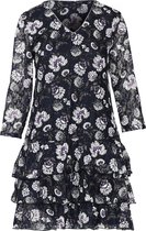 Cassis Dames Jurk met bloemenprint - Maat S