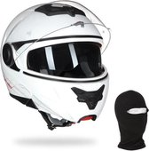 ASTONE Modulaire helm RT800 + bivakmuts - Wit