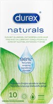 Bol.com Durex Condooms Naturals - Extra Glijmiddel - 10 stuks aanbieding