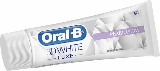 Oral B Tandpasta 3D white luxe parelglans - 75ml - Oral B