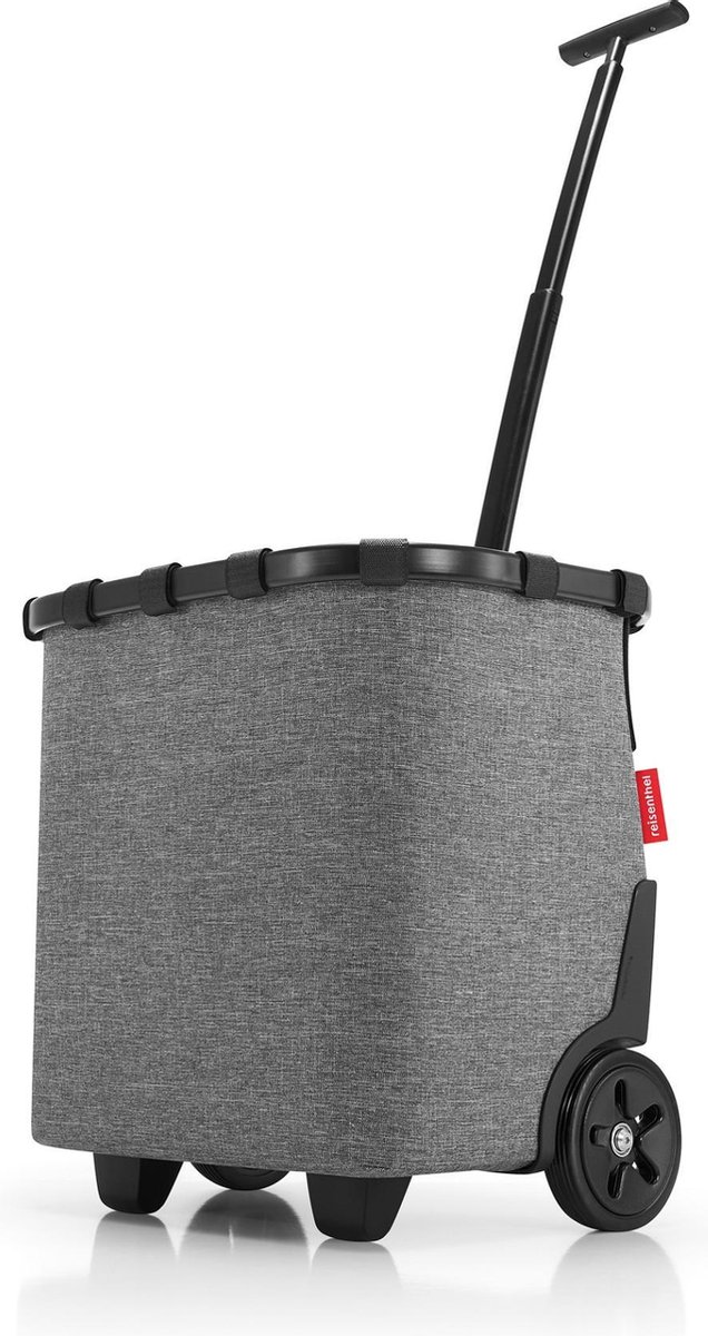 Bol.com Reisenthel Carrycruiser Boodschappentrolley - Polyester - 40L - Twist Silver Grijs aanbieding