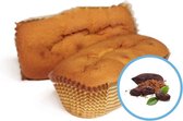 Ciao Carb |   Protocake Cacao | 4 x 45 gram  | Low Carb Cake | Eiwitrijk   | Low carb snack  | Eiwitrepen | Koolhydraatarme sportvoeding | Afslanken met Proteïne repen | Snel afval