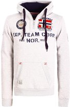 Geographical Norway Hoodie Capuchon Grijs Goptaine - L