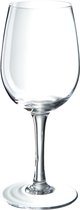 J-Line Wijnglas Wit Gl Transp 7X17cm