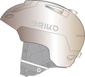 Briko Ambra Skihelm CHAMPAGNE - Maat M/L
