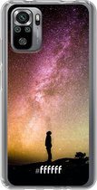 6F hoesje - geschikt voor Xiaomi Redmi Note 10S -  Transparant TPU Case - Watching the Stars #ffffff