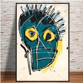Jean Michel Basquiat Poster 7 - 60x80cm Canvas - Multi-color