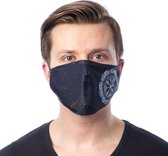 Poizen Industries - VIKING RUNE Masker - Mondkapje - Zwart