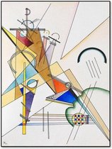 Vintage Wassily Kandinsky Poster 4 - 60x80cm Canvas - Multi-color