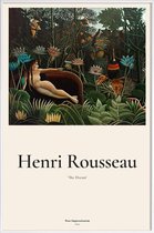 JUNIQE - Poster met kunststof lijst Rousseau - Le Rêve (De Droom,