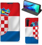 Leuk Hoesje Motorola Moto G Pro Smart Cover Kroatische Vlag