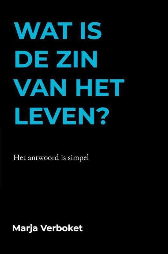 Wat is de zin van het leven? - cover