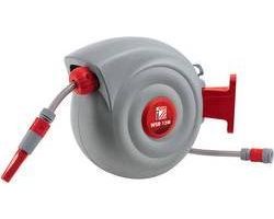 Holzmann Maschinen WSR15M Tuinslanghouder voor aan de muur Grijs, Rood 15 m 1/2 inch 1 stuk(s)