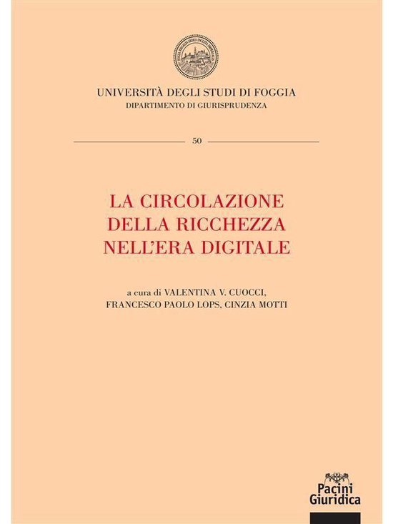 Arte 50 - La circolazione della ricchezza nell'era digitale - cover