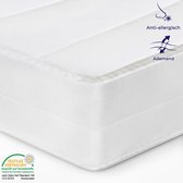 Matras - 80x220 - 7 zones - koudschuim - microvezel tijk - 15 cm hoog - medium & hard