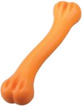 M-pets Kauw- En Gebitsspeelgoed Gaspra 16 Cm Rubber Oranje