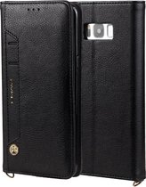 Voor Galaxy S8 + CMai2 Kaka-serie Litchi Texture horizontale flip lederen tas met houder en kaartsleuven (zwart)