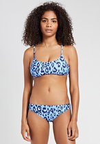 Shiwi Bikiniset luxe leopard lou scoop top bikini set - patagonia blue - 34
